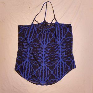 Express Double Layered Chiffon Spaghetti Strap Small Petite Top